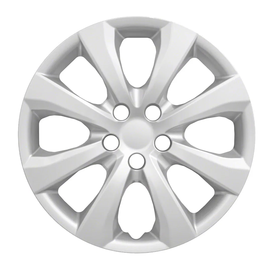 IWC54216S – COAST2COAST Wheel Cover, 16 Inch Eight Spoke Painted Silver ABS Plastic Set Of 4